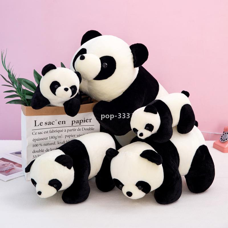 Fidget Toys Plush Toy Baby panda Kawaii Stuffed Doll High-quality three-dimensional pp cotton Short plushs Christmas Gift Cute animal Open