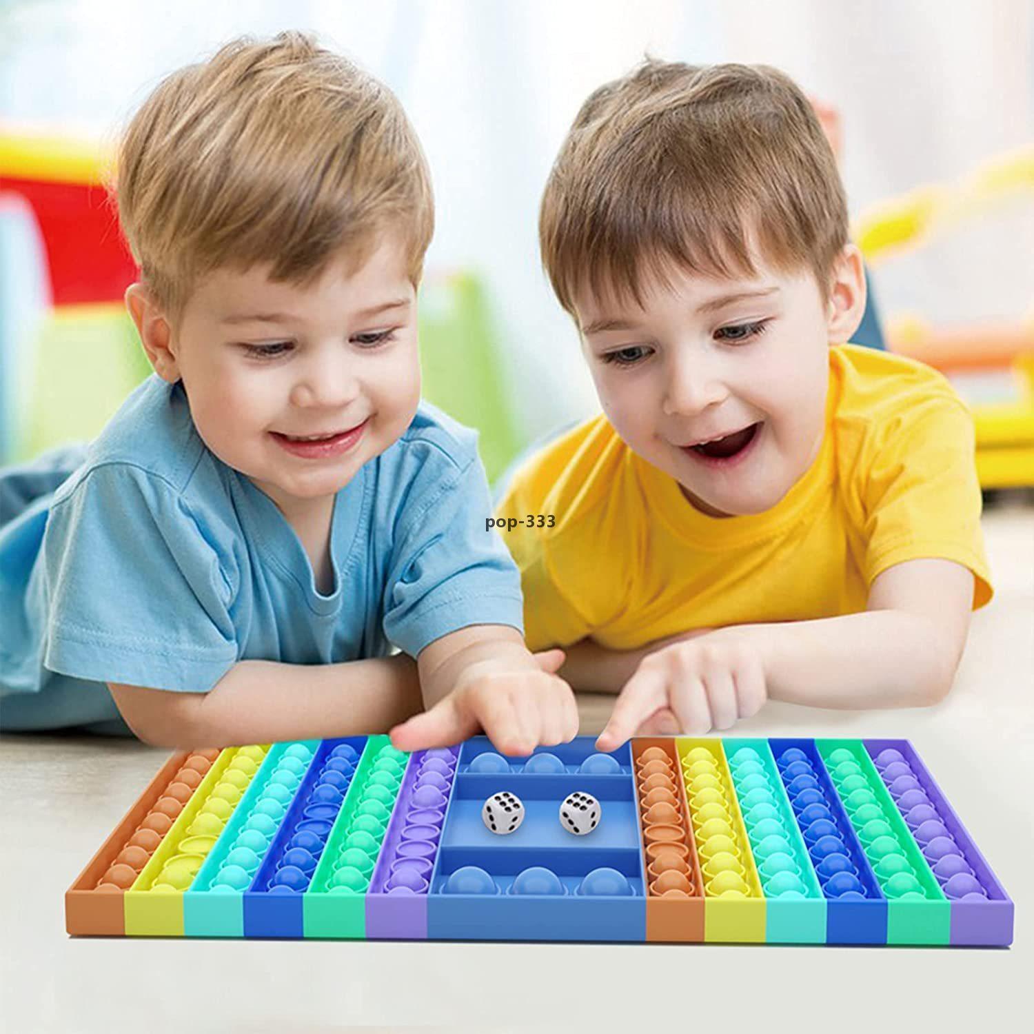 Anti-rat pioneer tabletop puzzle checkerboard toys to decompress finger bubble music