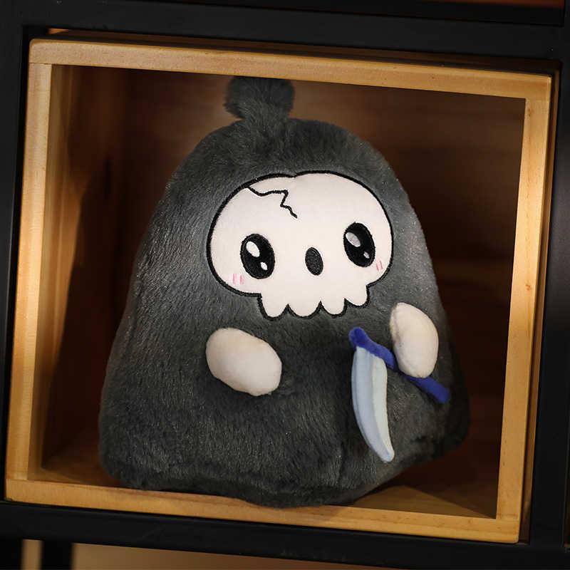 20/30/40cm High-quality creative skull plush toy pillow is a birthday gift to accompany children and Halloween H1025