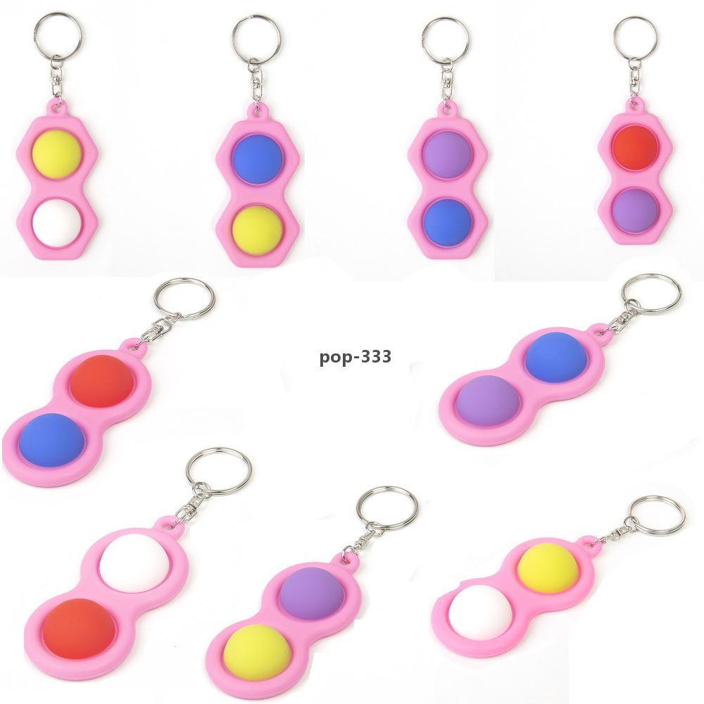 Decompression ToysSimple Dimple Fidget Toy Small Figet Toys Stress Relief For Kids Adults Early Educational