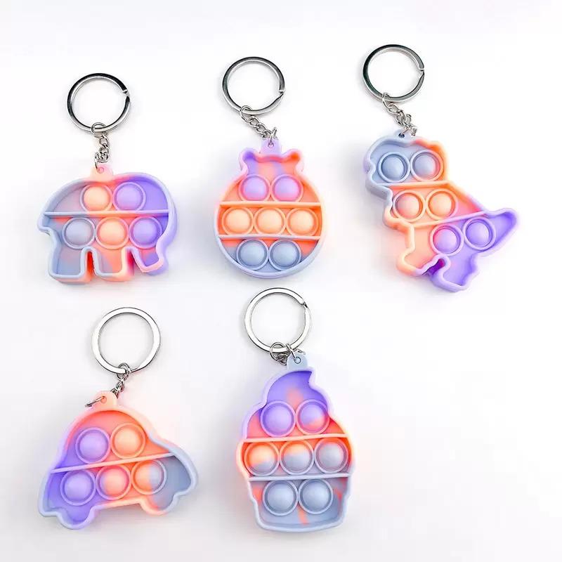 20 Styles Push Bubble Fidget Sensory Toy Autism Special Needs Stress Reliever Toys Adult Kids Funny Antistress Party Favor
